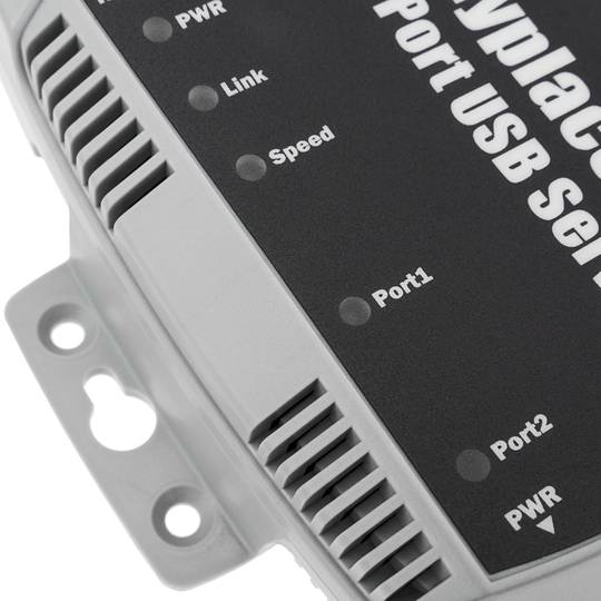 AnyPlaceUSB USB 2.0 Hi Speed partage sur un réseau TCP / IP à 2 ports