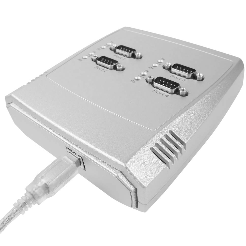 AnyPlaceUSB-COM Conversor USB para 4 x RS232 Porta serial RS232 para 1 porta USB