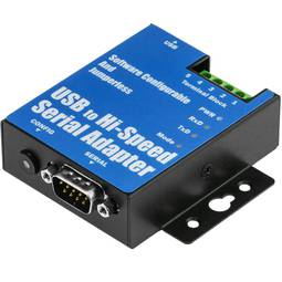 USB a RS-422 RS485 VSCOM PRO DINRail 1 port USB-COMi PRO