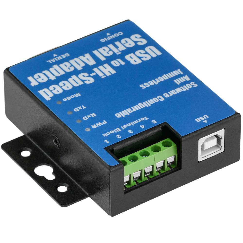 USB a RS-422 RS485 VSCOM PRO 1-Port-DINRAIL USB-COMi PRO