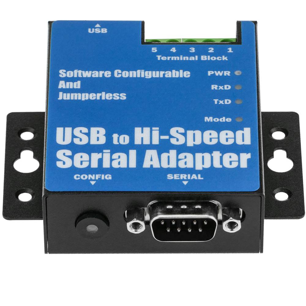 USB a RS-422 RS485 VSCOM PRO 1-Port-DINRAIL USB-COMi PRO