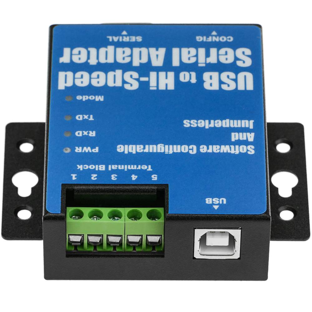 USB a RS-422 RS485 VSCOM PRO 1-Port-DINRAIL USB-COMi PRO