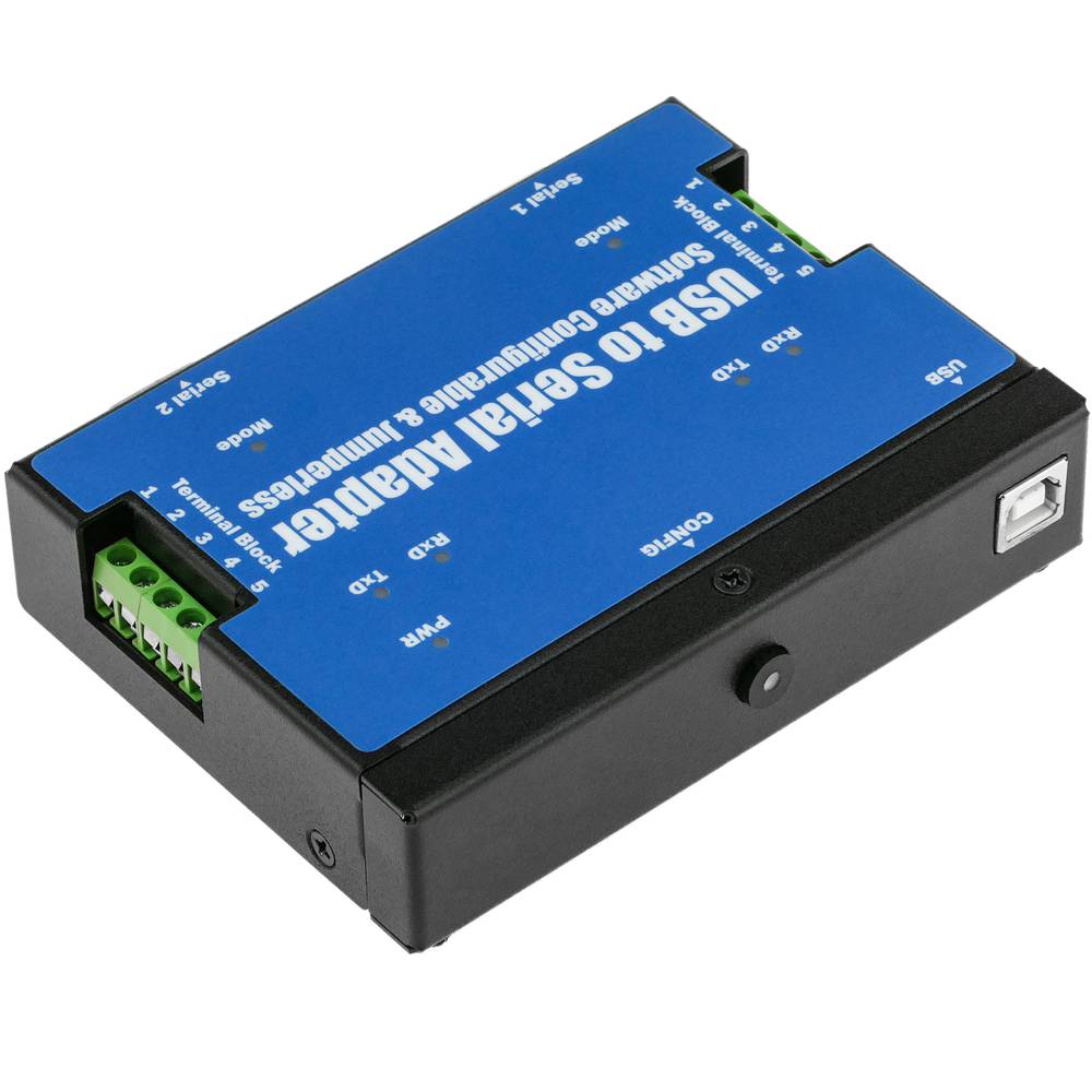 USB to RS-422 RS485 VSCOM PRO 2-Port DINRail USB-2COMi PRO