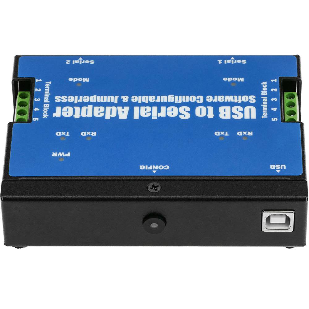 USB to RS-422 RS485 VSCOM PRO 2-Port DINRail USB-2COMi PRO
