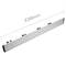 Holder for mop, broom and brush. Wallmount rack organizer with 4 positions and 5 hooks