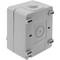 Montage en surface étanche IP54 10A 250V avec interrupteur