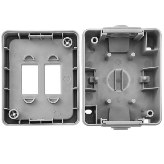Montage en surface étanche IP54 10A 250V avec interrupteur