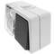 Base de superficie estanca IP54 16A 250V con interruptor conmutador y schuko