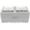 Base impermeabile IP54 16A 250V con doppio schuko