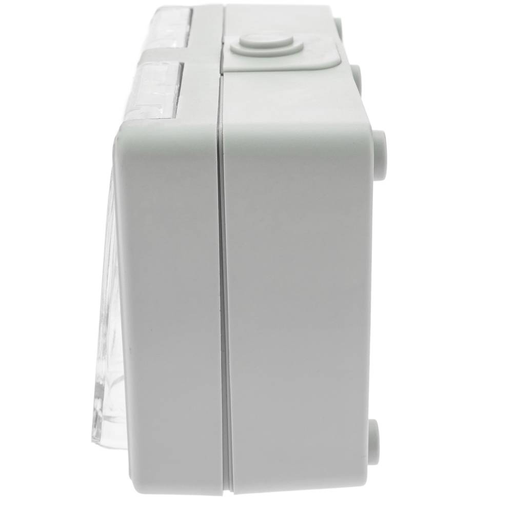 Base impermeabile IP54 16A 250V con doppio schuko