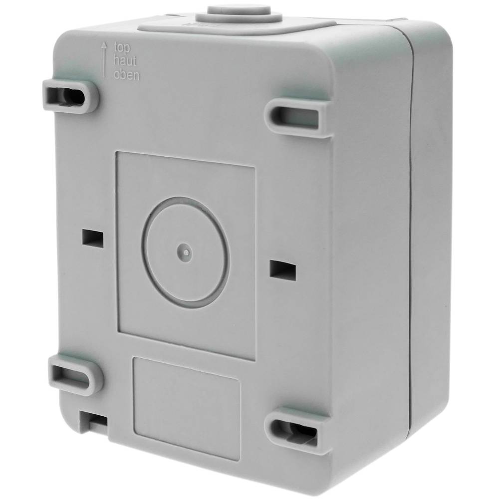Base de superficie estanca IP54 16A 250V con schuko