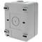 Base de superficie estanca IP54 16A 250V con schuko