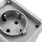 Base de superficie estanca IP54 16A 250V con schuko
