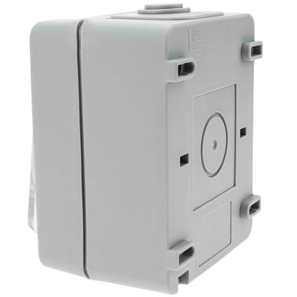 Base de superficie estanca IP54 16A 250V con schuko