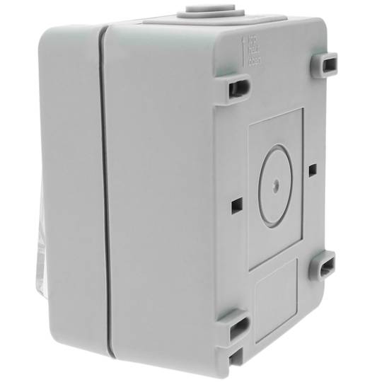 Base de superficie estanca IP54 16A 250V con schuko