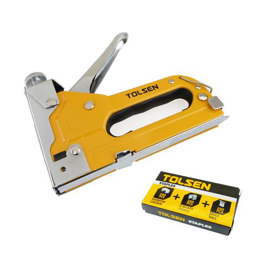 Tolsen tools nietpistool kartonnen doos nietmachine