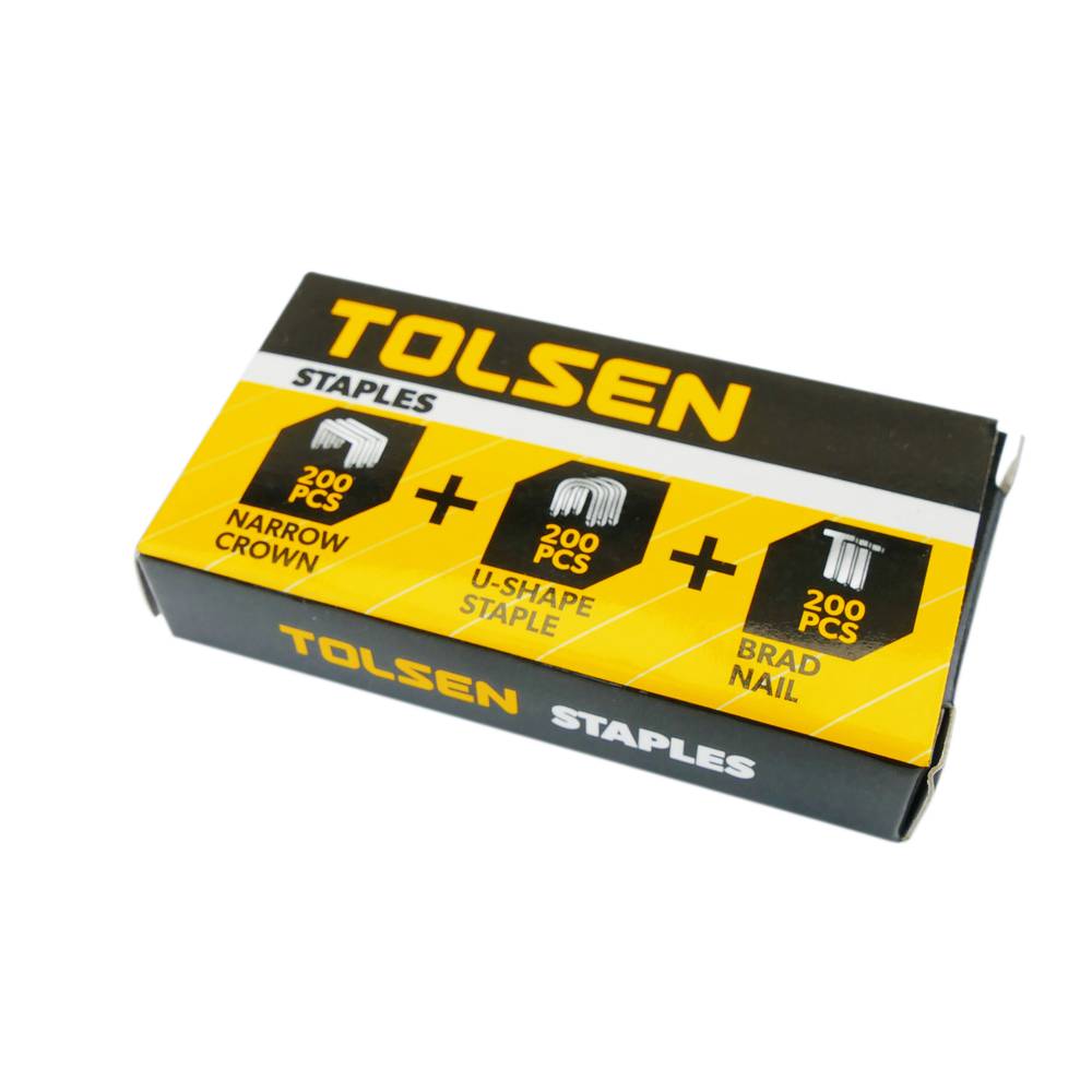 Tolsen tools nietpistool kartonnen doos nietmachine