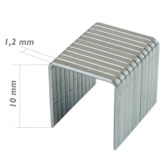 Staples Sostituzione 1000pcs strumenti 10x1.2 mm Tolsen