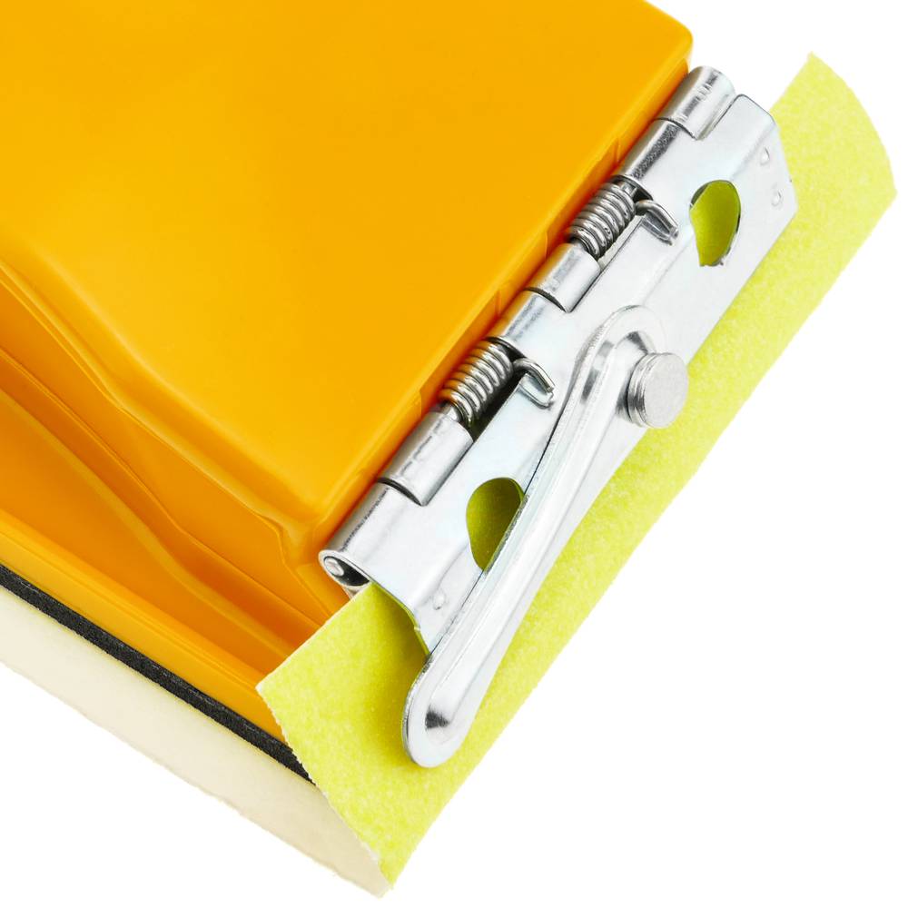 Bloco de lixar manual com grampo para consertar lixa 165 x 85 mm