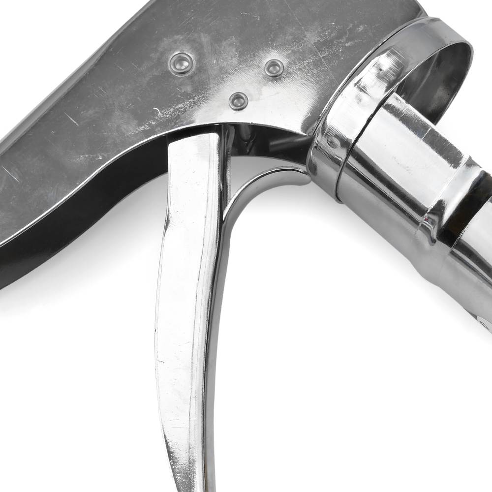 Pistola de segellat per tub de silicona de 225 mm cromada