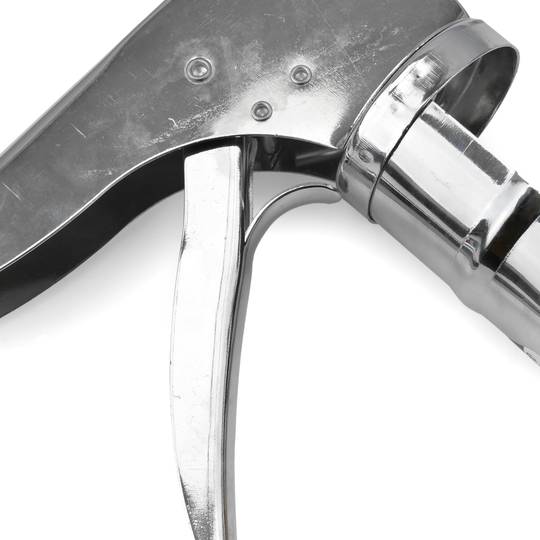 Pistola de segellat per tub de silicona de 225 mm cromada