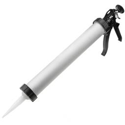 Pistola selladora para tubo de silicona 375 mm aluminio