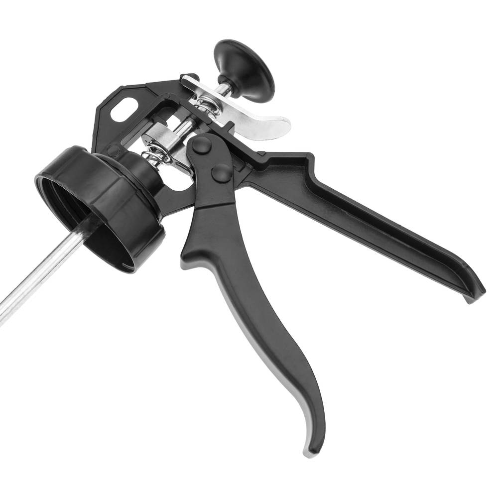 Sealing gun for silicone tube 375 mm aluminum