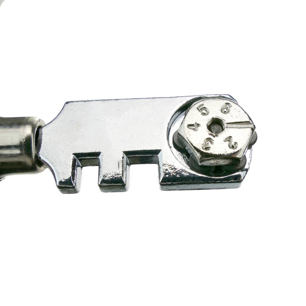 Glass cutter with 6 exchangeable carbide tipped cutting wheels 130mm by Tolsen