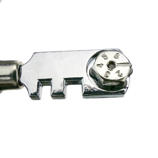 Glass cutter with 6 exchangeable carbide tipped cutting wheels 130mm by Tolsen