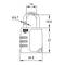 Cadenat de zinc de 34,5mm amb arc de diàmetre 4,7mm IFAM C35S