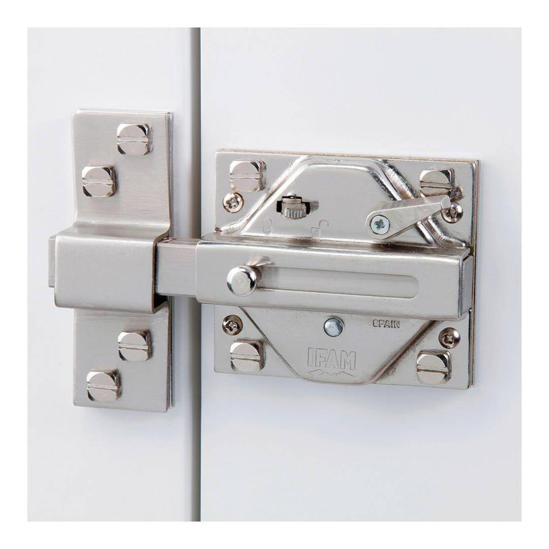 Boulon avec finition chrome satiné IFAM CS88SC