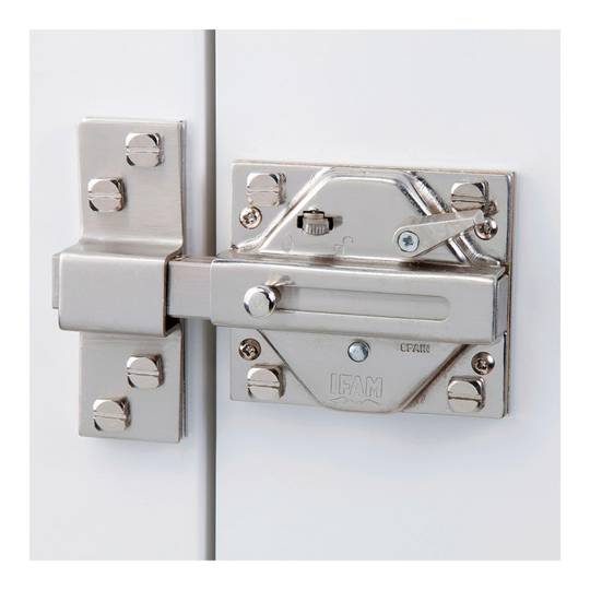 Boulon avec finition chrome satiné IFAM CS88SC