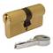 Cilindro in ottone da 60 mm con camma corta da 13 mm e 3 chiavi seghettate IFAM F5S3030LC
