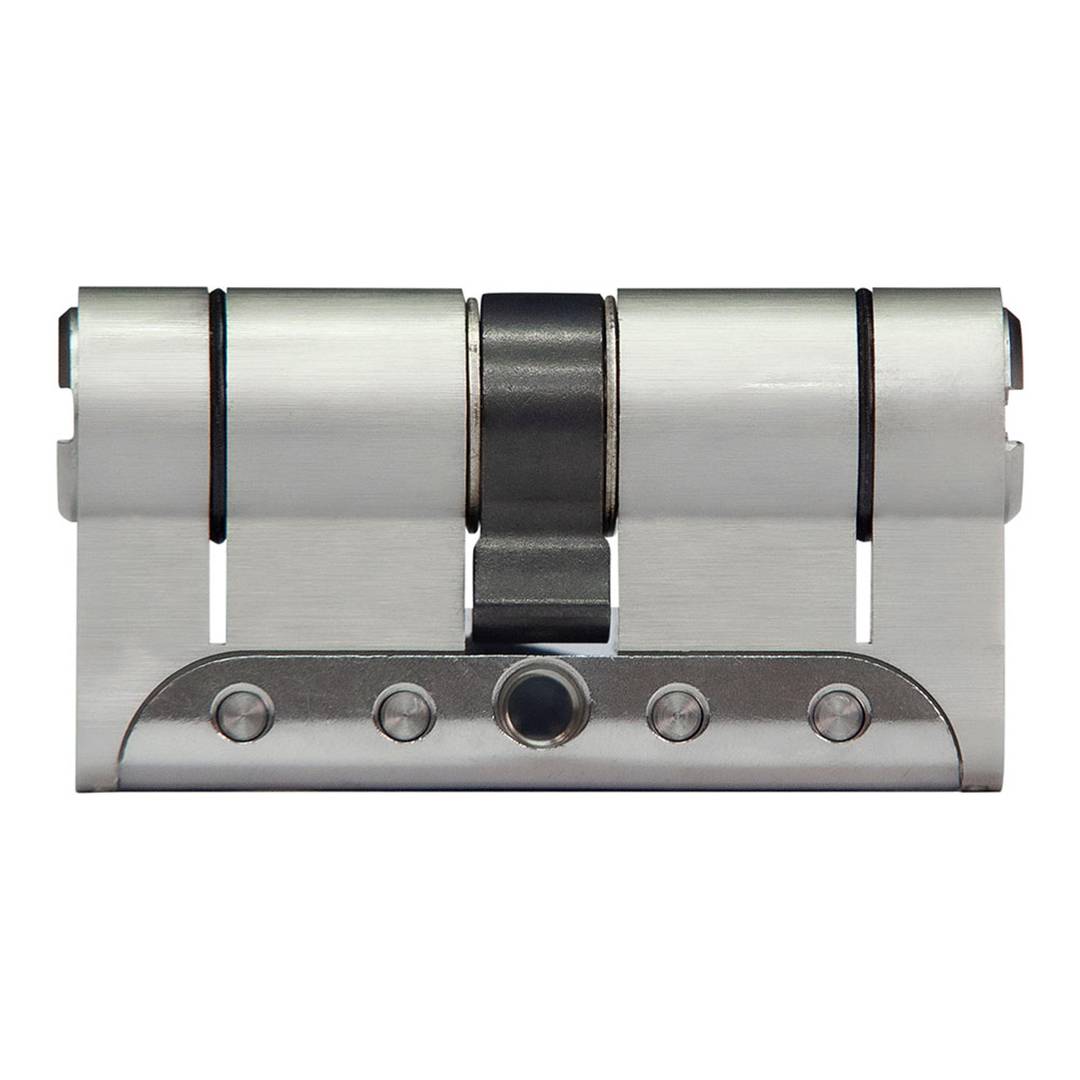 Cilindro in ottone iridium da 60 mm con camma da 15 mm e 5 chiavi di sicurezza IFAM IRM3030L
