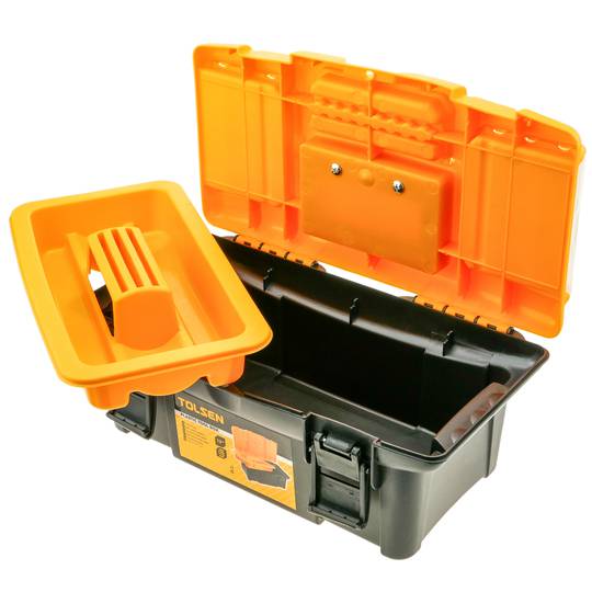 Caja de herramientas de plástico 340x180x130mm