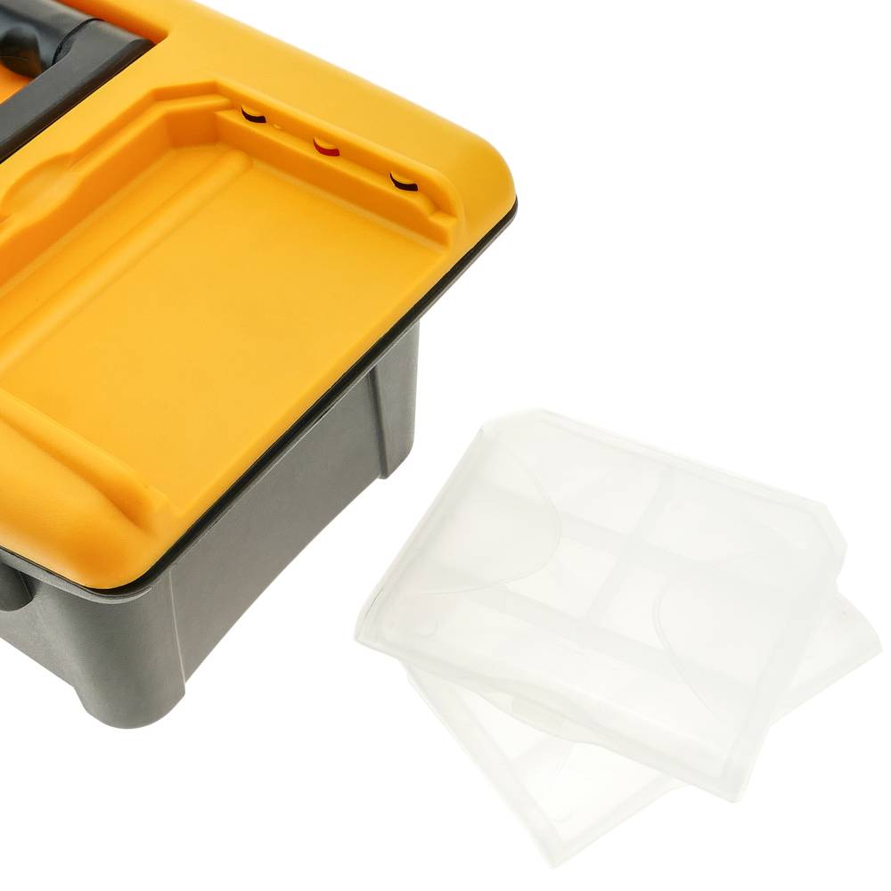 Caja de herramientas de plástico 340x180x130mm