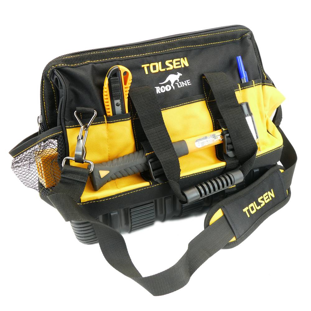 Cassetta attrezzi porta utensili di tela 420x200x135mm