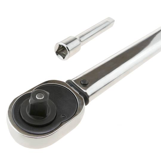 Mango giratorio para llave de torsión dinamométrica de 475mm con llave de extensión de 1/2