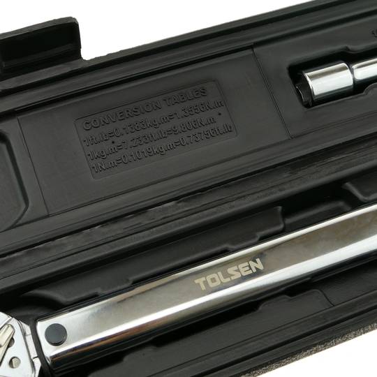 Mango giratorio para llave de torsión dinamométrica de 475mm con llave de extensión de 1/2
