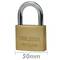 Lucchetti in ottone con chiave 50 mm di Tolsen