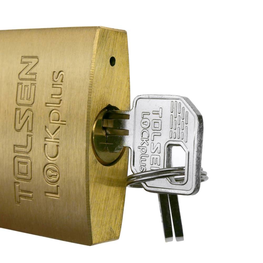 Lucchetti in ottone con chiave 50 mm di Tolsen