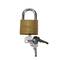 Lucchetti in ottone con chiave 50 mm di Tolsen