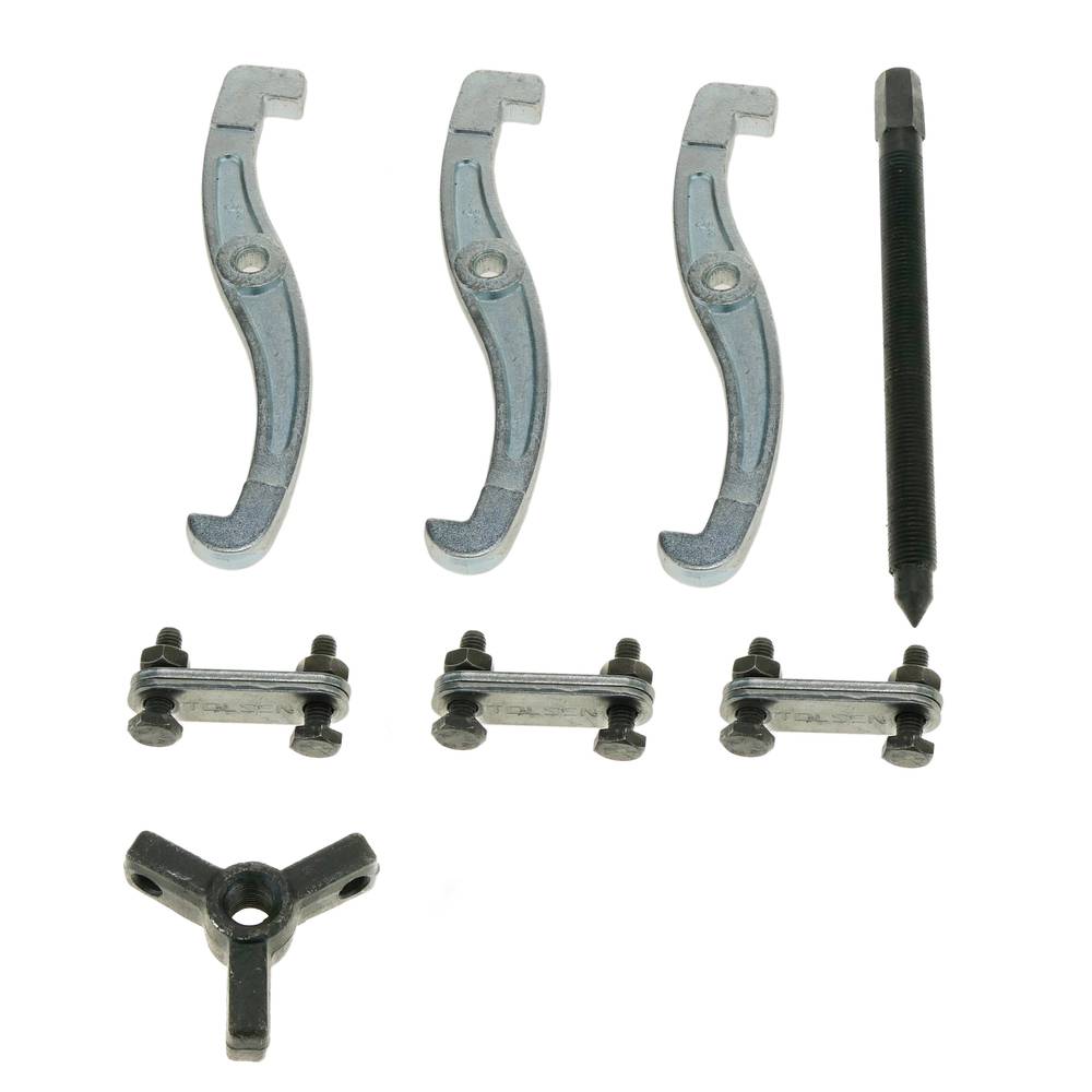 Extractor de 200 mm com 3 clipes de rolamentos e engrenagens