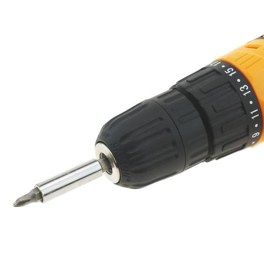 Broca furadeira elétrica sem fio 550 RPM com bateria recarregável de 10,8 V  da TOLSEN - Cablematic