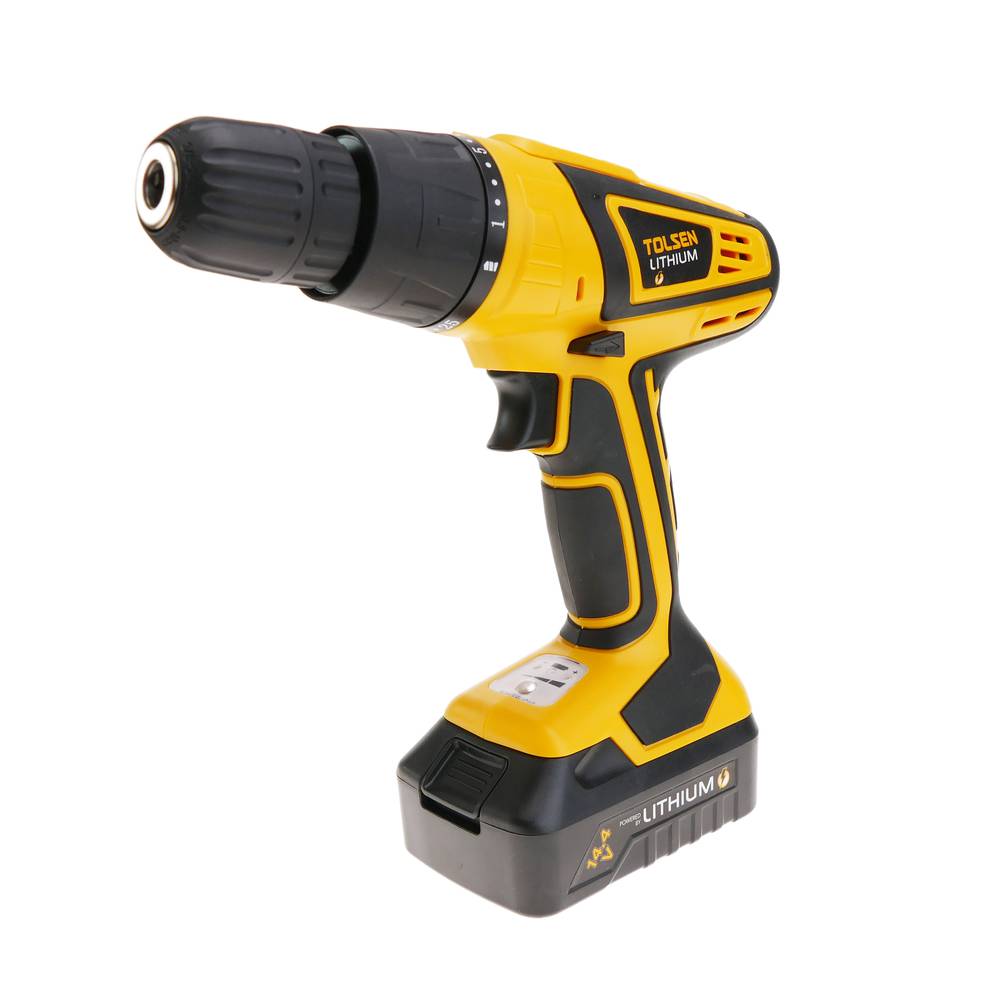 Broca furadeira elétrica sem fio 1250 RPM com bateria recarregável de 14.4V da TOLSEN