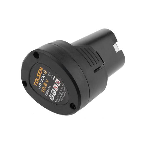 Rechargeable lithium battery Li-Ion 10.8V 1.3Ah for drill by TOLSEN