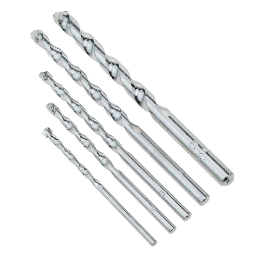 Zestaw 5 wierteł do kamienia betonowego od TOLSEN