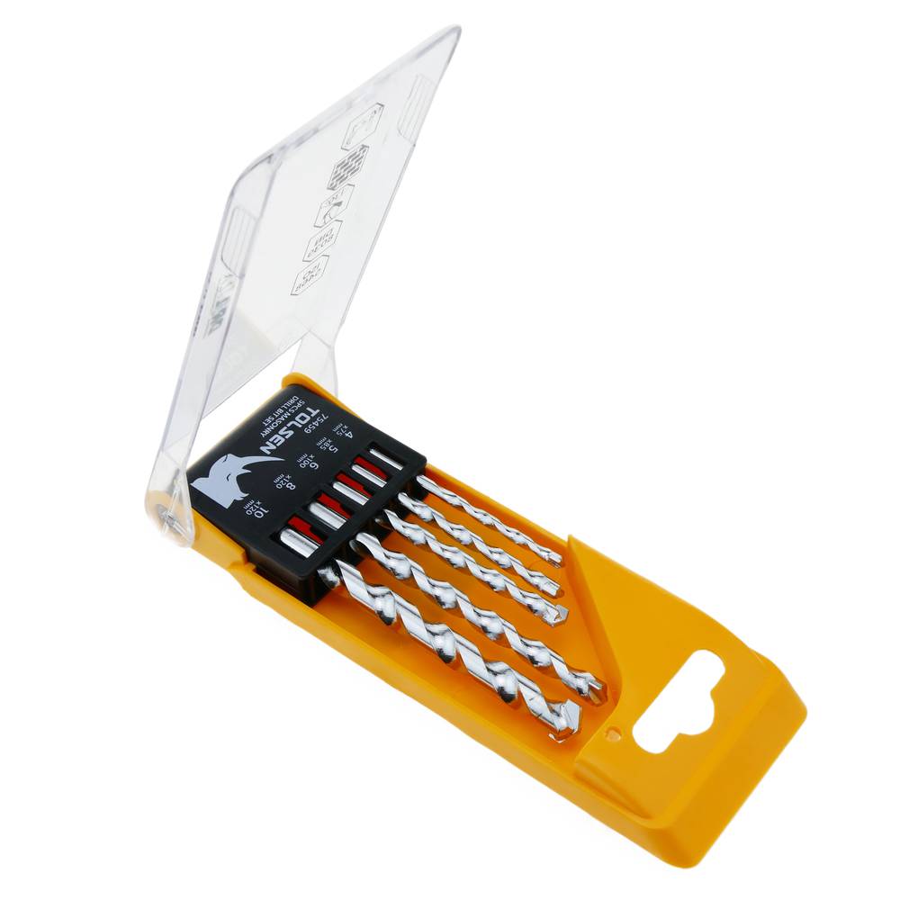 Zestaw 5 wierteł do kamienia betonowego od TOLSEN