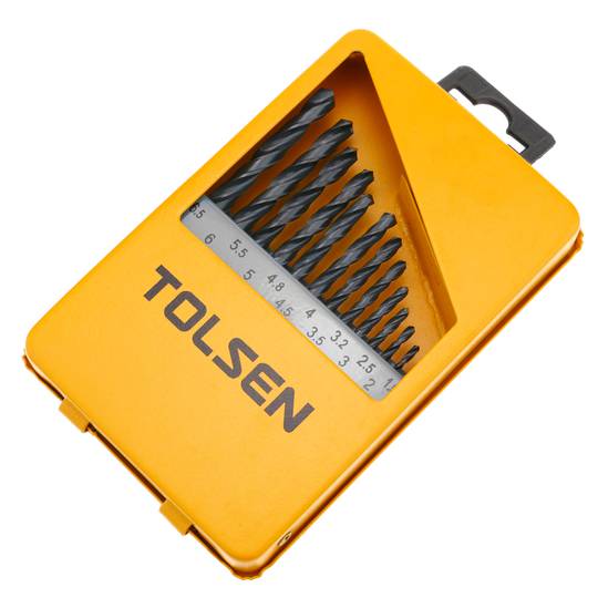 Bohrerkassette 13 Bohrer für Metall HSS
