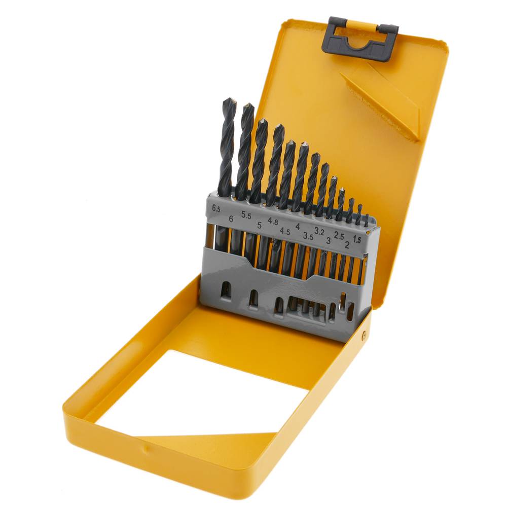 Bohrerkassette 13 Bohrer für Metall HSS